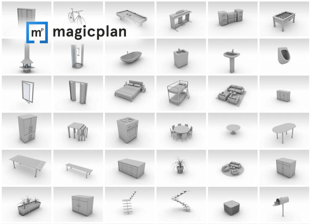 แอปออกแบบบ้าน magicplan_3d