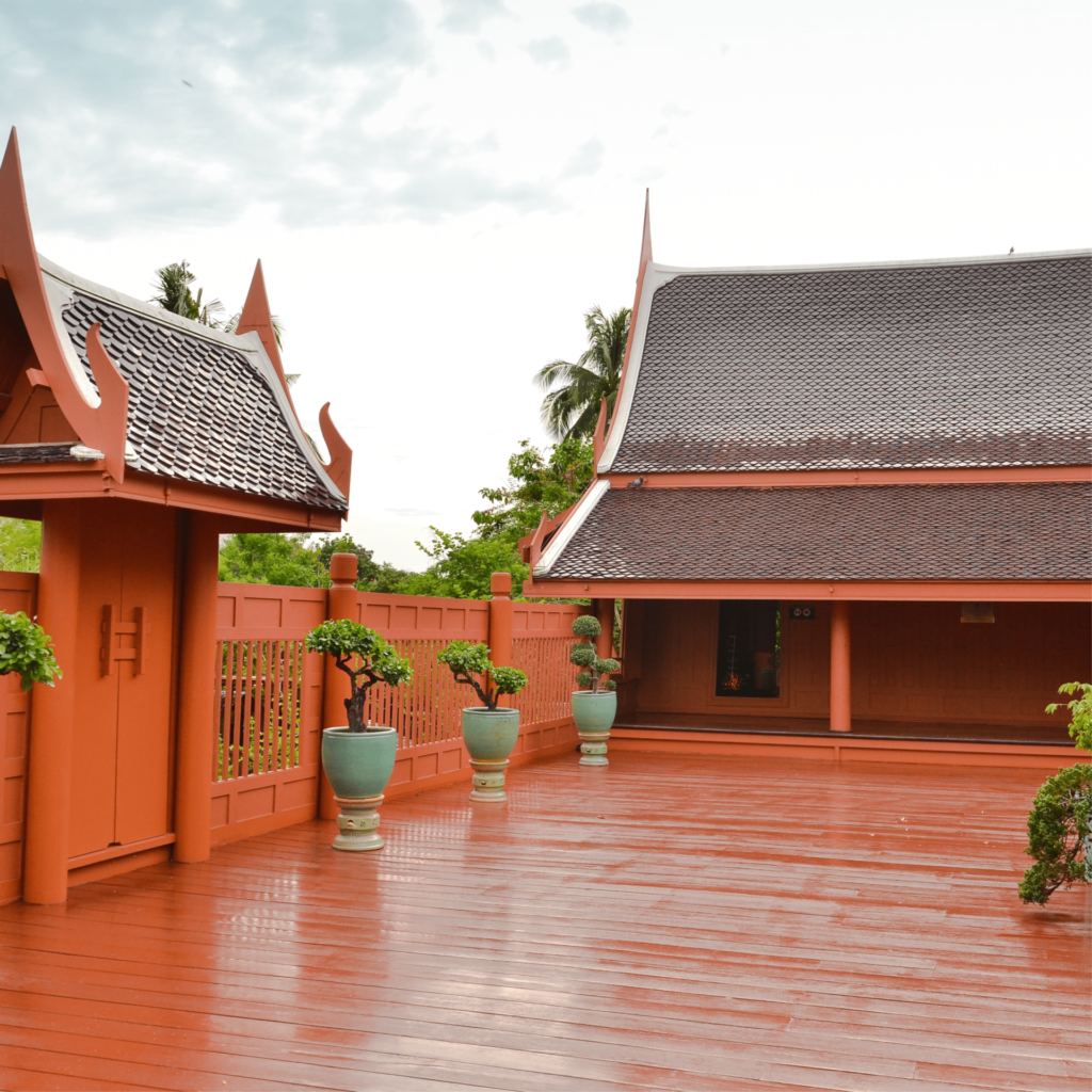 ผสานการออกแบบบ้านกับความงดงามของศิลปะไทย