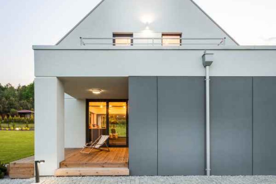 ออกแบบบ้านโดยใช้สี Monotone