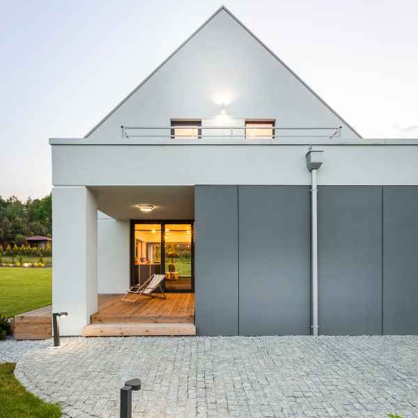 ออกแบบบ้านโดยใช้สี Monotone