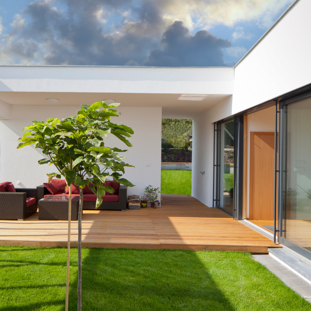 ออกแบบบ้าน Courtyard House ลานกลางแจ้งเพิ่มความสดชื่น