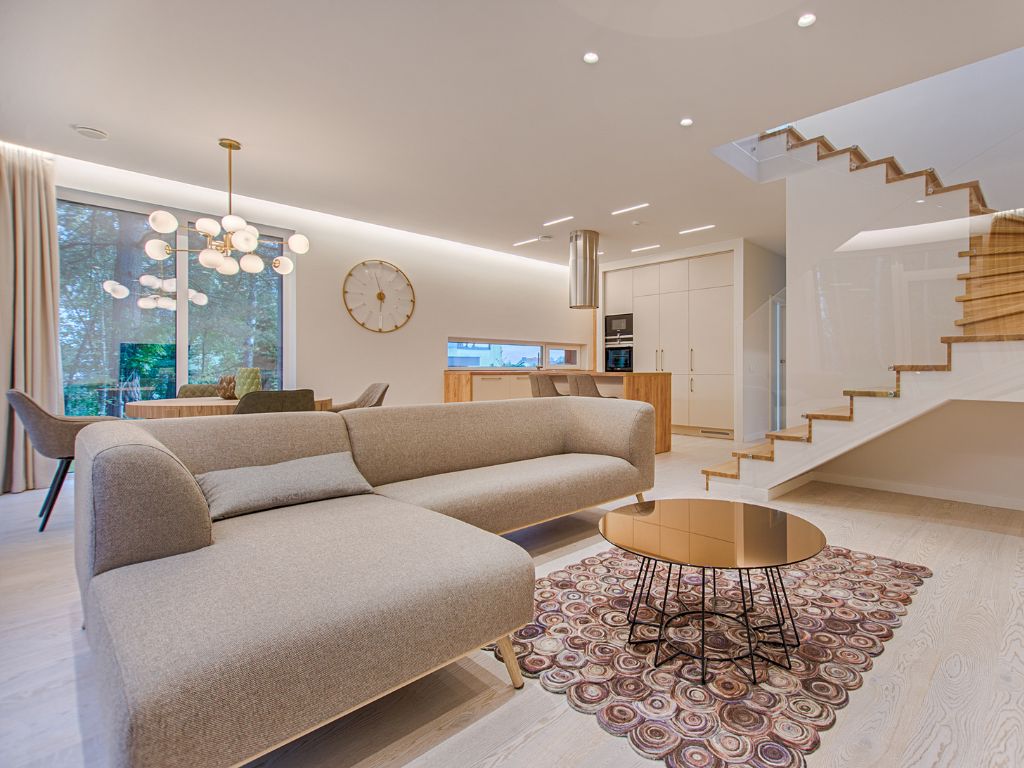 ออกแบบบ้านภายใน สีเน้น