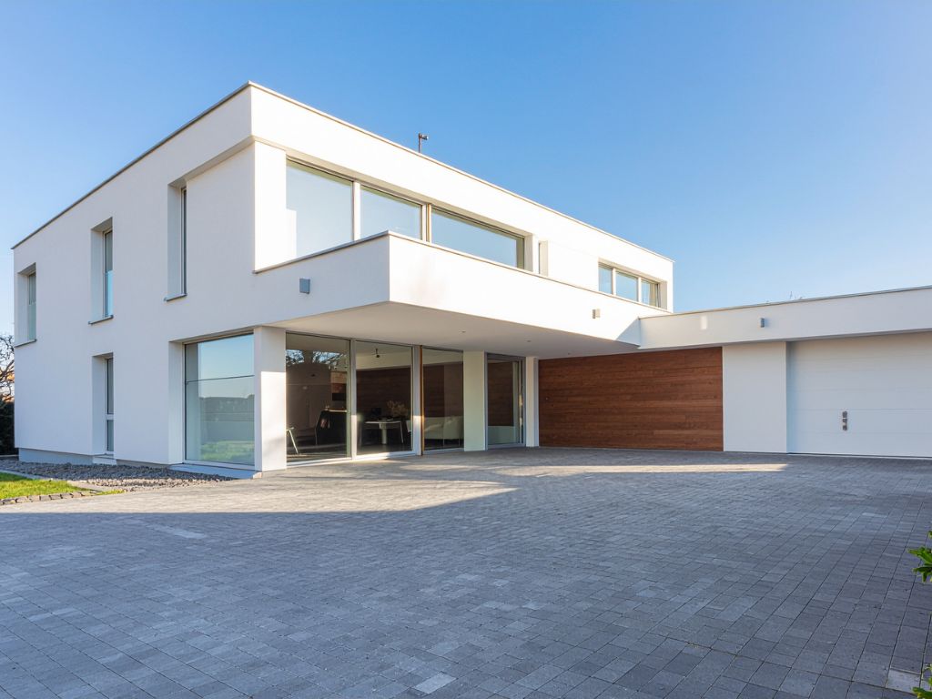 การสร้างพื้นที่ภายนอกที่เรียบง่าย