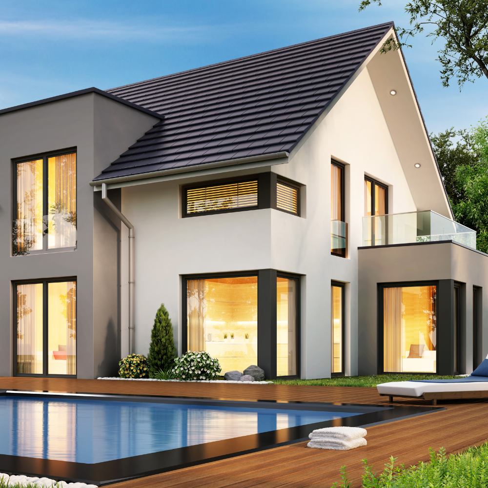 ออกแบบบ้านให้เหมาะกับที่ดินแคบ ทำยังไงให้ดูโปร่ง